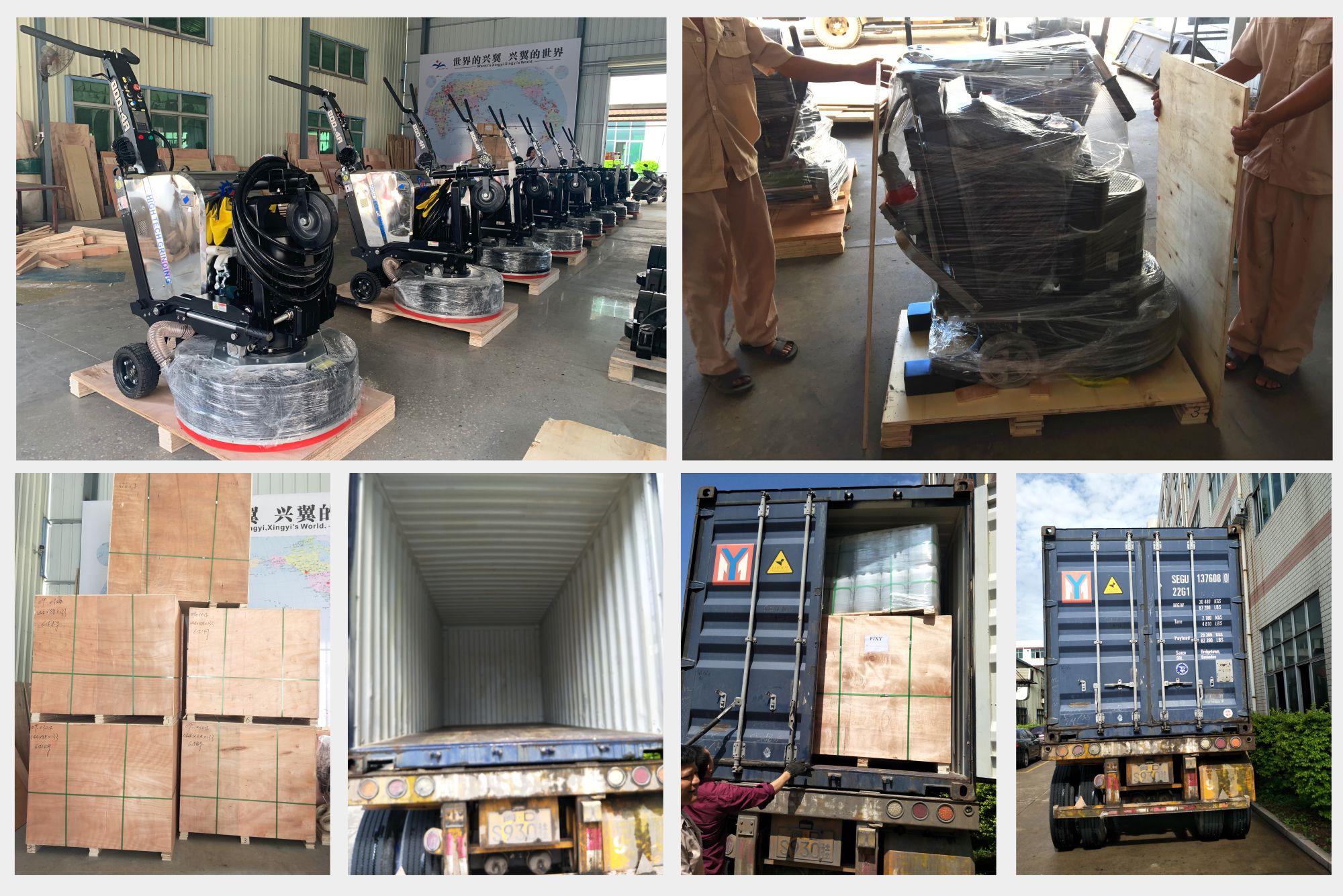 800-4A 380V Circle Diamond Electric Floor Grinding Machine