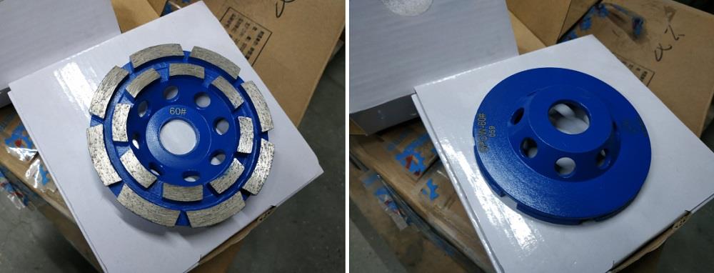 Double-Row Segment Diamond Grinding Cup Wheel