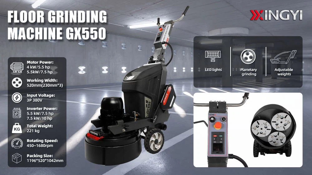 GX550 CONCRETE GRINDER 08 GX550 CONCRETE GRINDER 08