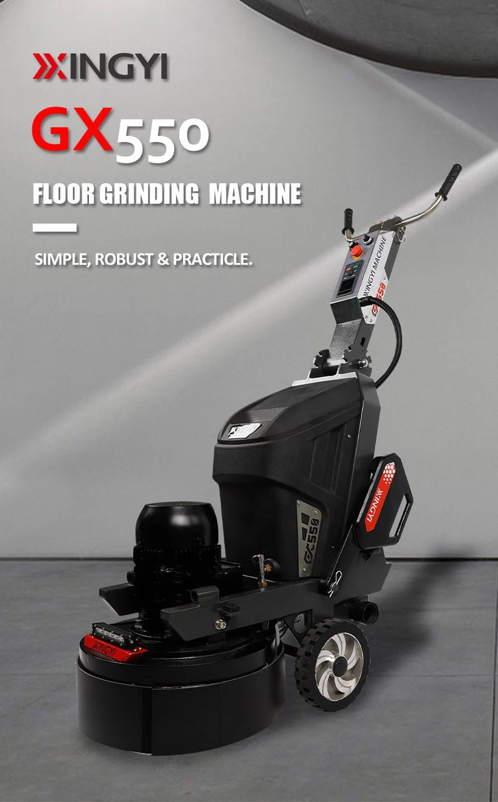 GX550 concrete grinder GX550 concrete grinder