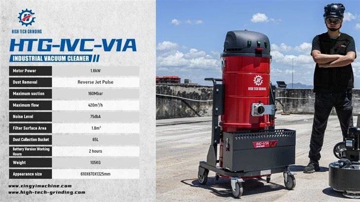 Industry Dust Collection Equipment Vacuum Cleans For Floor Grinding Machine