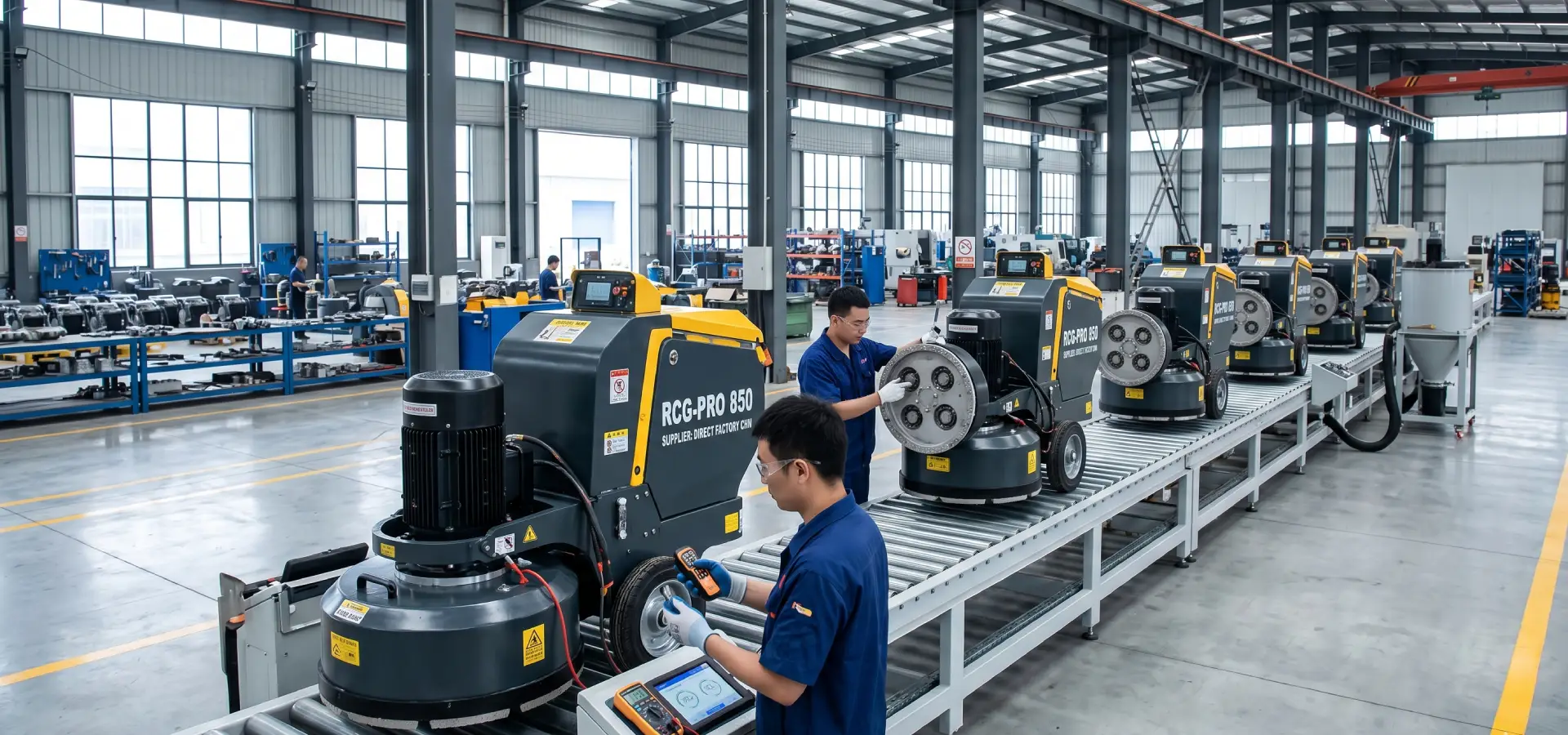 Direct factory supplier of custom remote control concrete grinder machines Direct factory supplier of custom remote control concrete grinder machines