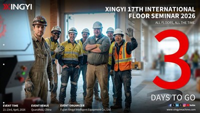 3 Days To Go: XINGYI 17th International Floor Seminar 2026